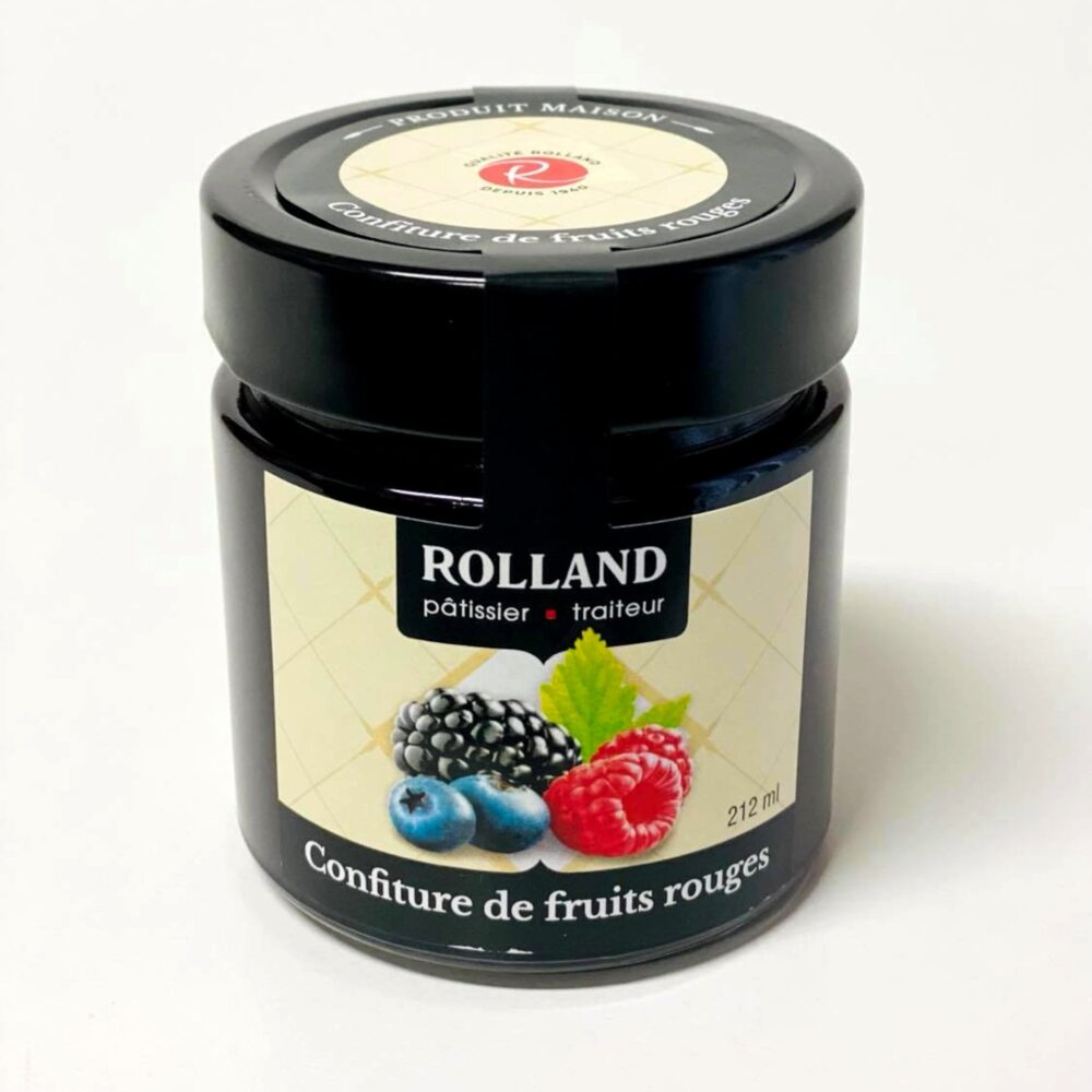 Confiture fruits rouges