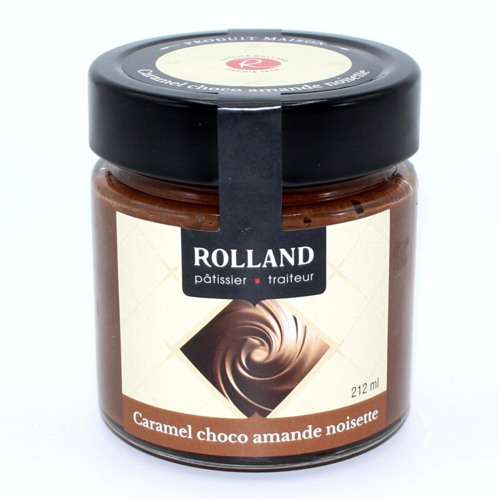 Caramel choco amande noisette