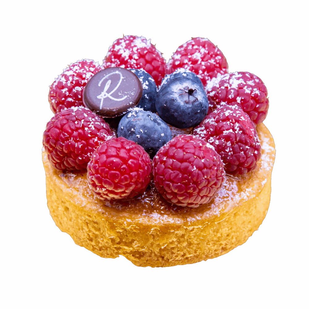 Tartelette framboises bleuets