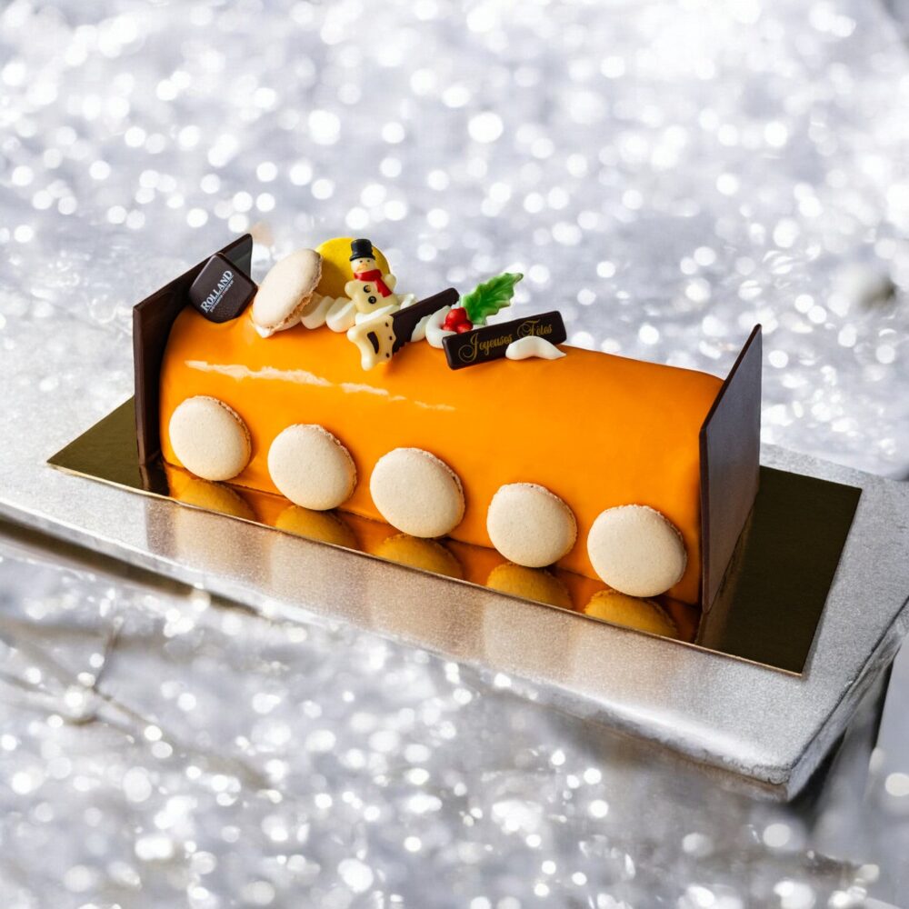 La Bûche Caramel et Fleur de Sel