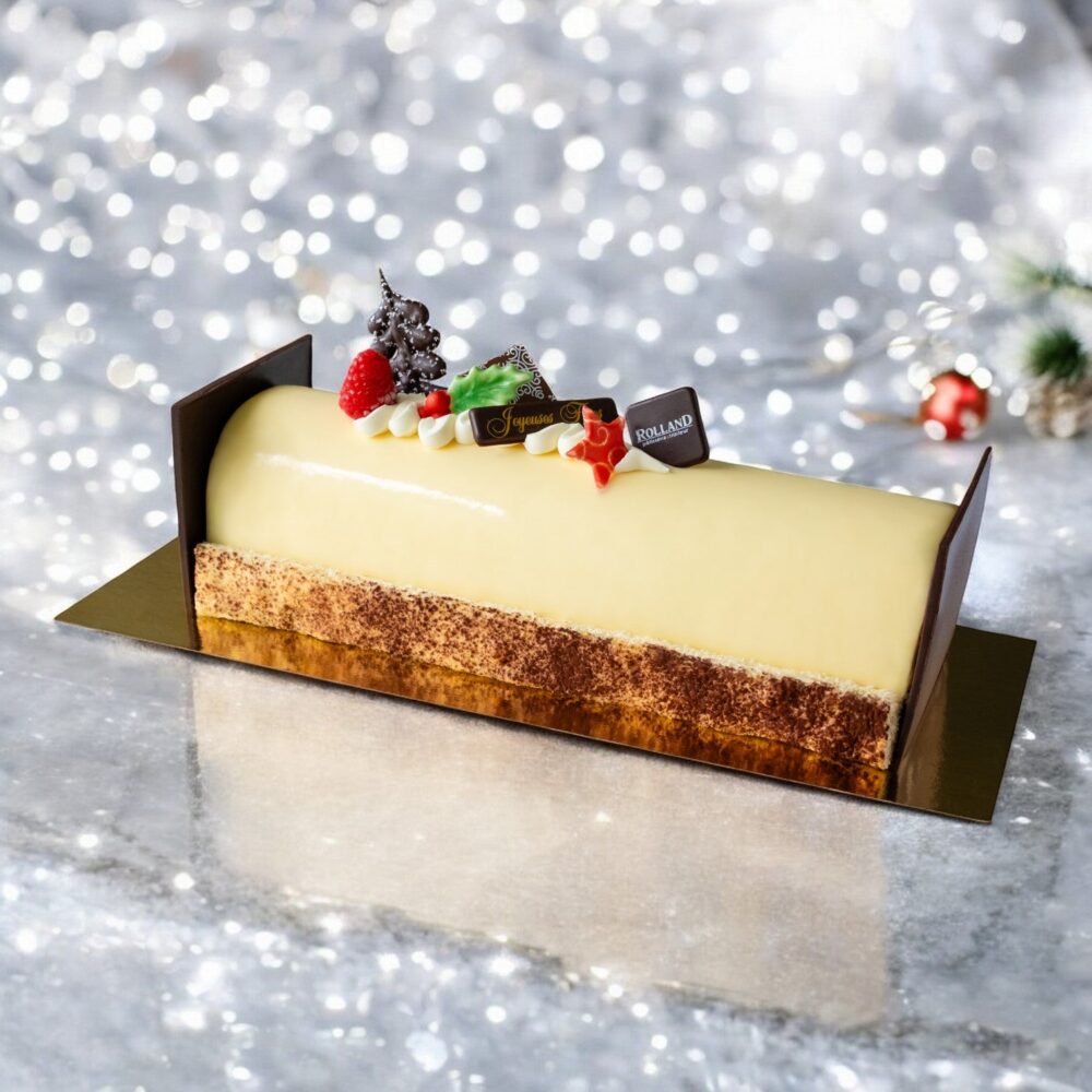 La Bûche Mascarpone Fruits Rouges