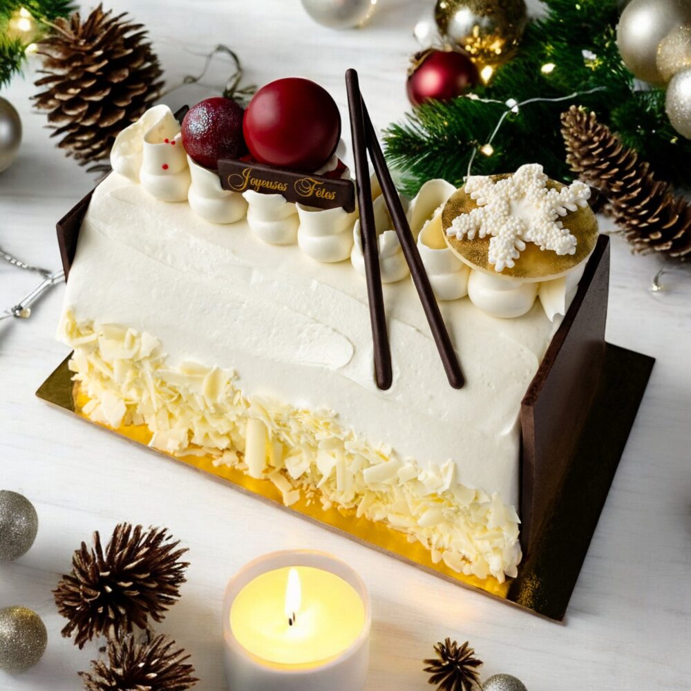 La Bûche Crème au Beurre Vanille